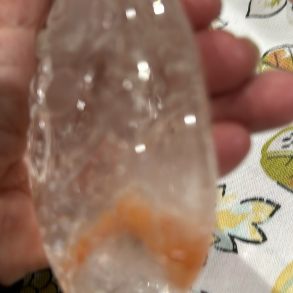 Rare Rabbit hair carved crystal quartz Buddha stone on stand - Picture 13 of 14